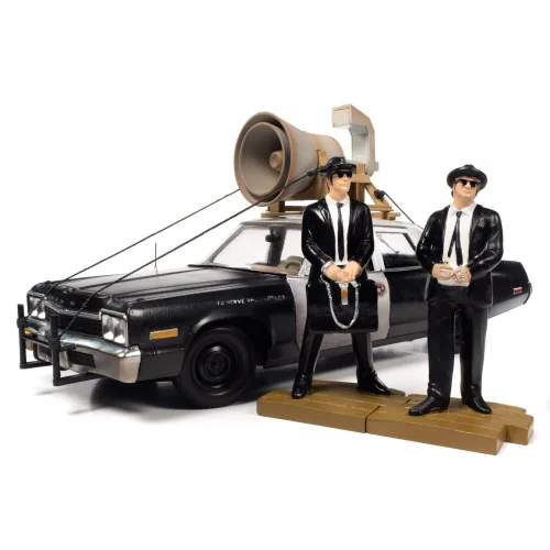 1:18 Autoworld 1974 Dodge Monaco Police Pursuit Blues Brothers