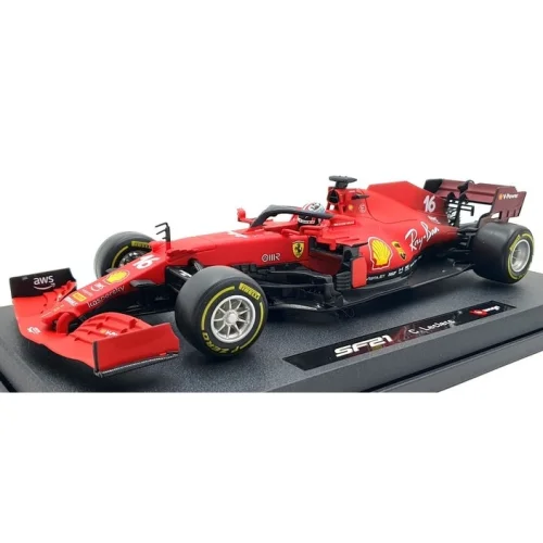 1:18 Burago 2021 Ferrari Sf21 - #16 - Charles Leclerc Formula 1