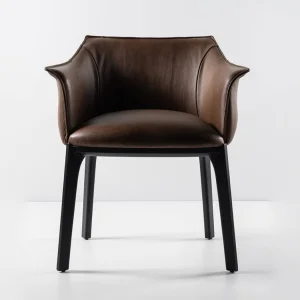 Bugatti Leather Chair | Modern & Comfortable Leather Dining Chair