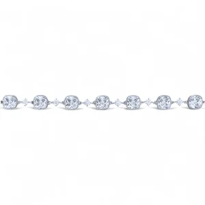 Mossa Rhodium-plated Bracelet
