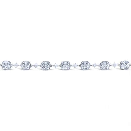 Mossa Rhodium-plated Bracelet