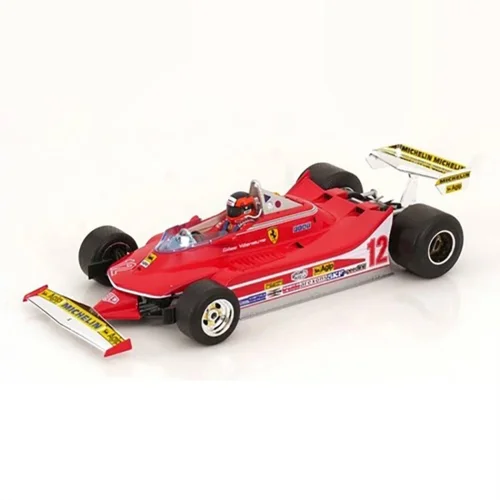 1:18 Burago Ferrari 312t4 #12 Winner South Africa Gp 1979 - G. Villeneuve