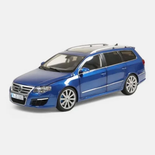 1:18 Nzg 2009 Volkswagen Passat R36 Biscaya Blue Araba