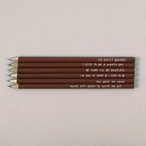 Ustudio Design - Depressed | Pencil Set | Sharp & Blunt