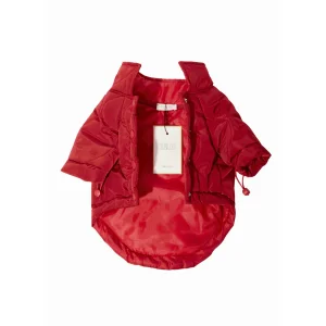 Monido Red Puffer Jacket