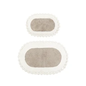 Perla %100 Pamuk 2'li Banyo Paspası 40x60+60x90