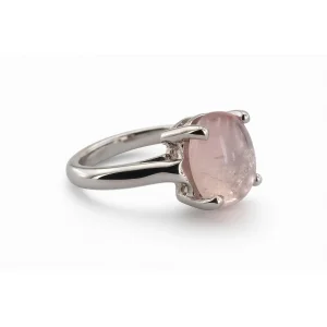 Pink Quartz Candy Ring