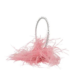 Rhea Blush Peacock Tiara