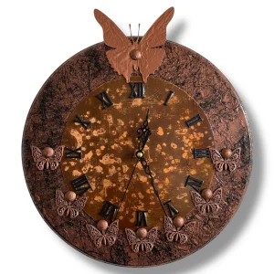 Copper Wall Clock