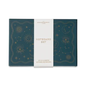 Designworks Collective - Celestial Notecards - Set Of 16 Assorted