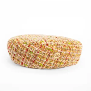 Diana - Multicolor Tweed French Beret Hat