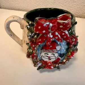 Fancy Santa Mug - Christmas Spirit