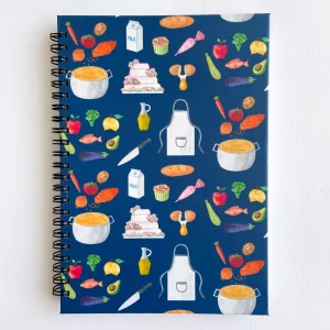 Aşçı - Pastacı A5 Spiralli Çizgisiz Defter