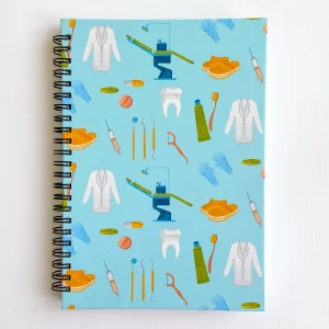 Dentist A5 Spiral Dotted Notebook