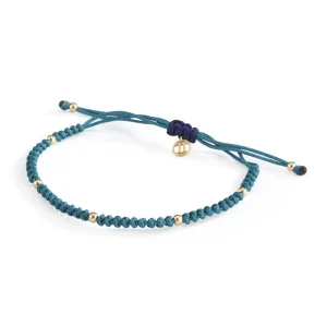 Superball Sideknot V Cord Bracelet