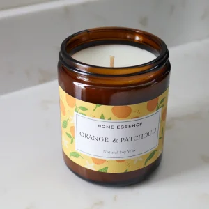 Orange & Patchouli - Soya Wax Candle