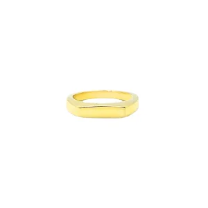 Edge Pinky Sterling Silver Ring