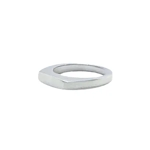 Edge Pinky Sterling Silver Ring