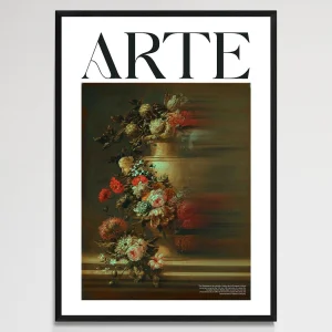Arte Floral Framed Art Print
