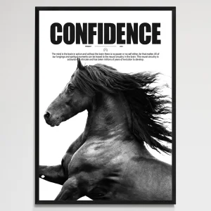 Confidence Framed Art Print