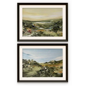 Landspace Painting Art Print 2'li