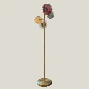 Floral Multicolour Floor Lamp