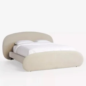 Evara Velvet Bed