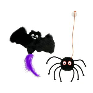 Miyav Hışırtılı Yarasa Ve Çıngıraklı Örümcek Kedi Oltası