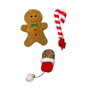 Christmas-themed Cat Toy Set