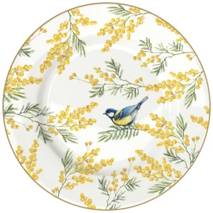 Mimosa Porcelain Dessert Plate