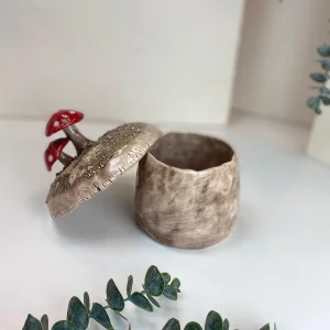 Handmade Ceramic Lidded Storage Jar