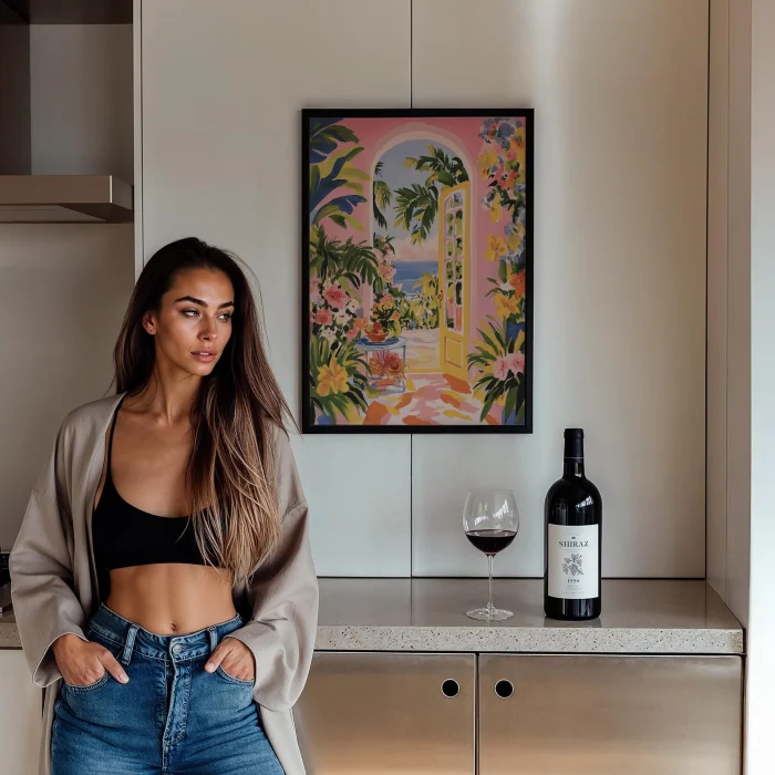 Mediterranean Evi And Bahçe Maximalist - Wall Art image 3