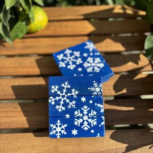New Year's Gift Handmade 2-piece Coasters - 6