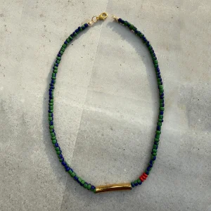 Coral Detailed Bead Necklace