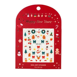 Mini & Kids Çocuk Tırnak Sticker Christmas New Year