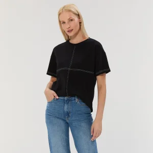 Framework Hidden Zipper Maternity & Nursing T-shirt