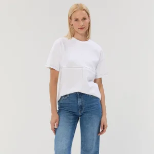 Framework Hidden Zipper Maternity & Nursing T-shirt