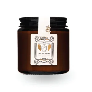 Ylang Ylang-bergamot-cedar-lavender Essential Oil Amber Glass Soy Candle