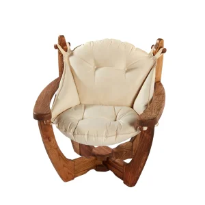 Relax Single Comfortable Wooden Garden Balcony Chair