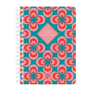 2026 Weekly Spiral Agenda A5 12 Month Lucky