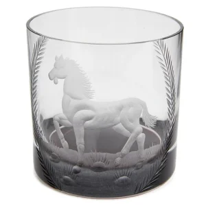 Equestrian Glass Set Of 2