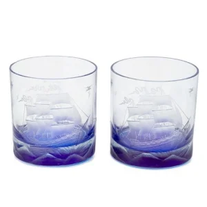 Sailor Glass Set Of 2