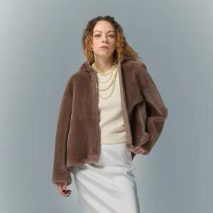 Andjelic Merino Kapüşonlu Ceket