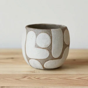 Handmade Stoneware Ceramic Plant Pot