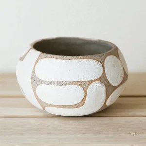 Handmade Stoneware Ceramic Plant Pot