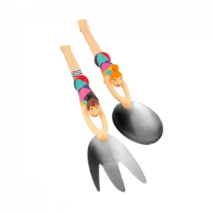 Pylones Salad Servers - Quelle Salade (arlequin)