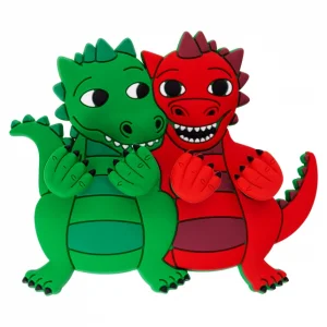 Pylones Double Toothbrush Holder - Ani-toothi (dragon)