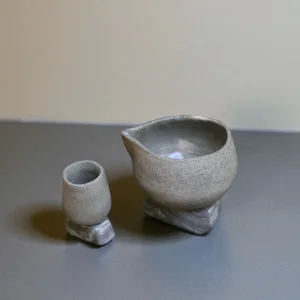 Handmade Stoneware Small Matcha Set