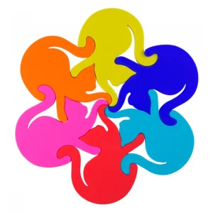 Pylones Trivet - Entrechats Colorful