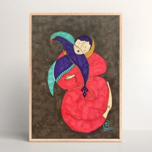 Uyan Anadolu 'eli Belinde' Orijinal Resim